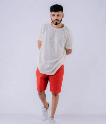 Apollo Solid Waffle Knit Tee