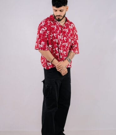 Adonis Levi Shirt - Dusk Red
