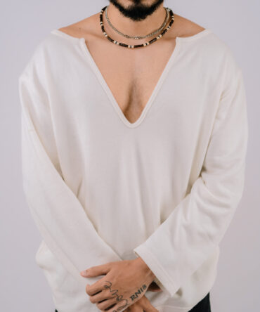 Elyon Legacy Longline Tee - Phoenix white