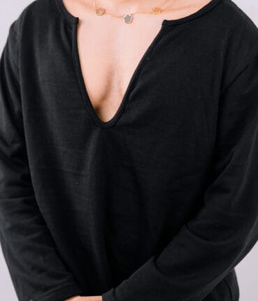 Elyon Legacy Longline Tee - Raven