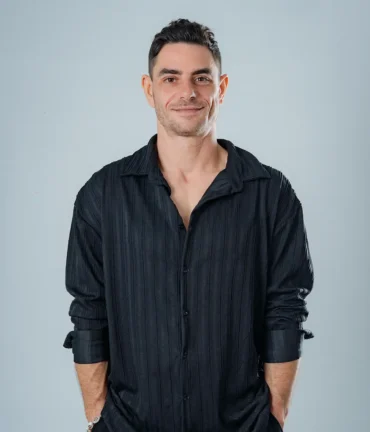 Adonis Long Sleeve Shirt – Noir Black